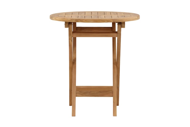 Kenya Cafébord Rund Ø70 cm - Beige - Hagemøbler - Hagebord - Spisebord ute