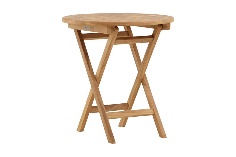 Kenya Cafébord Rund Ø70 cm - Beige - Hagemøbler - Hagebord - Spisebord ute