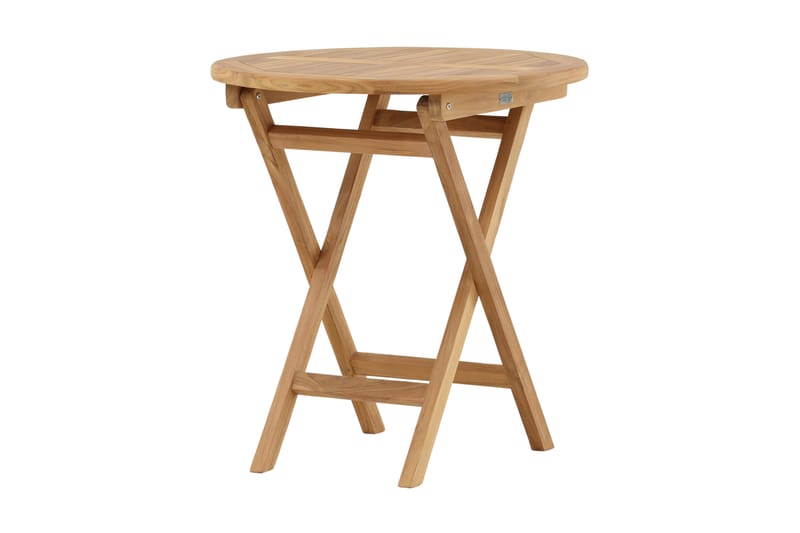 Kenya Cafébord Rund Ø70 cm - Beige - Hagemøbler - Hagebord - Spisebord ute