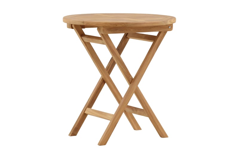 Kenya Cafébord Rund Ø70 cm - Beige - Hagemøbler - Hagebord - Spisebord ute