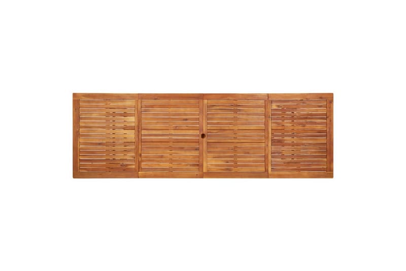 Utendørs spisebord 280x90x75 cm heltre akasie - Brun - Hagemøbler - Hagebord - Spisebord ute