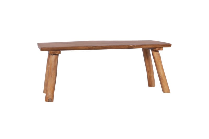 Hagebenk 120 cm heltre teak - Brun - Hagemøbler - Utesofa - Benker