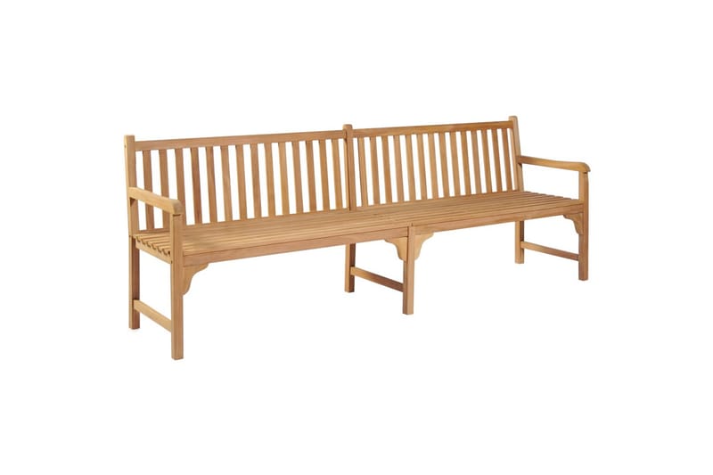 Hagebenk 228 cm heltre teak - Brun - Hagemøbler - Utesofa - Benker