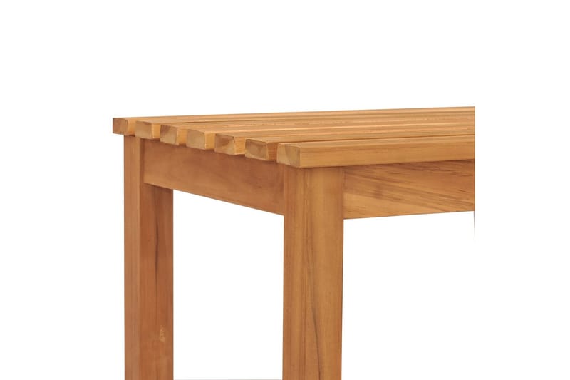 Hagebenk 114 cm heltre teak - Brun - Hagemøbler - Utesofa - Benker