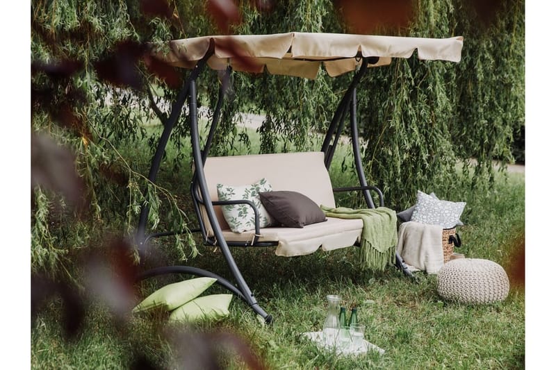 Temple Hammock 190 cm - Beige - Hagemøbler - Utesofa - Hammocker