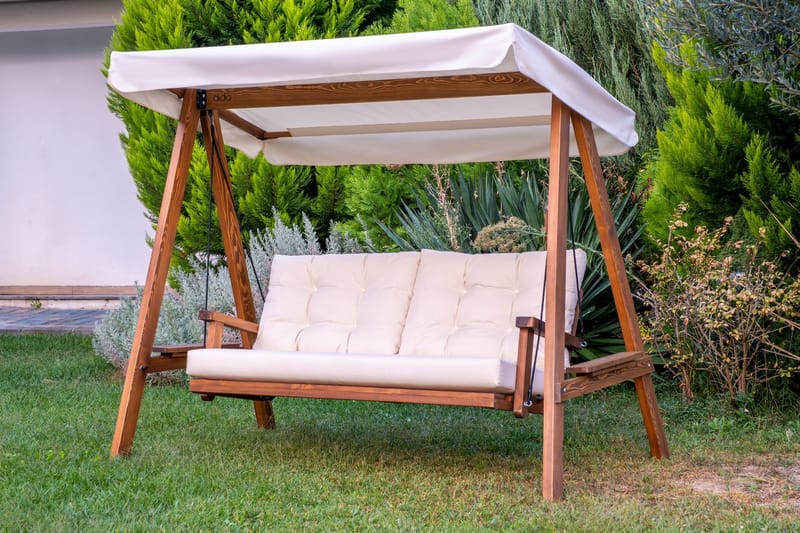 Taharoa Komplett Hammock 203 cm - Beige - Hagemøbler - Utesofa - Hammocker