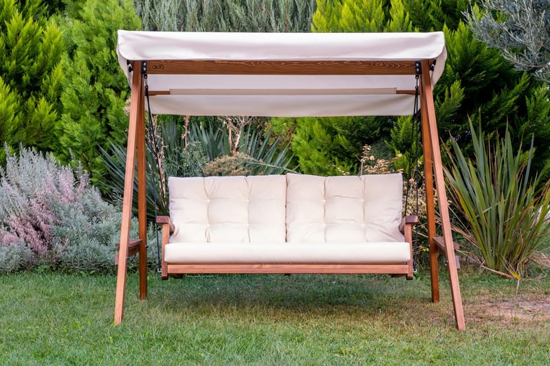 Taharoa Komplett Hammock 203 cm - Beige - Hagemøbler - Utesofa - Hammocker