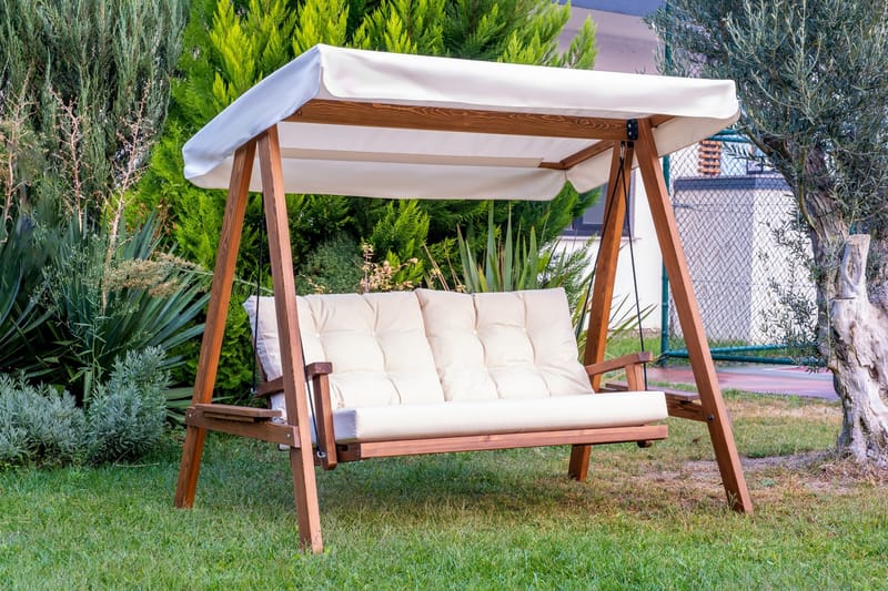 Taharoa Komplett Hammock 203 cm - Beige - Hagemøbler - Utesofa - Hammocker