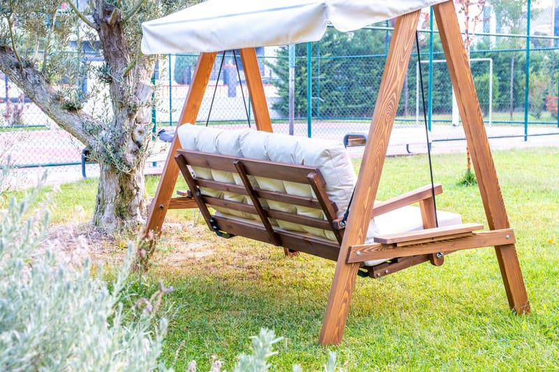 Taharoa Komplett Hammock 203 cm - Beige - Hagemøbler - Utesofa - Hammocker