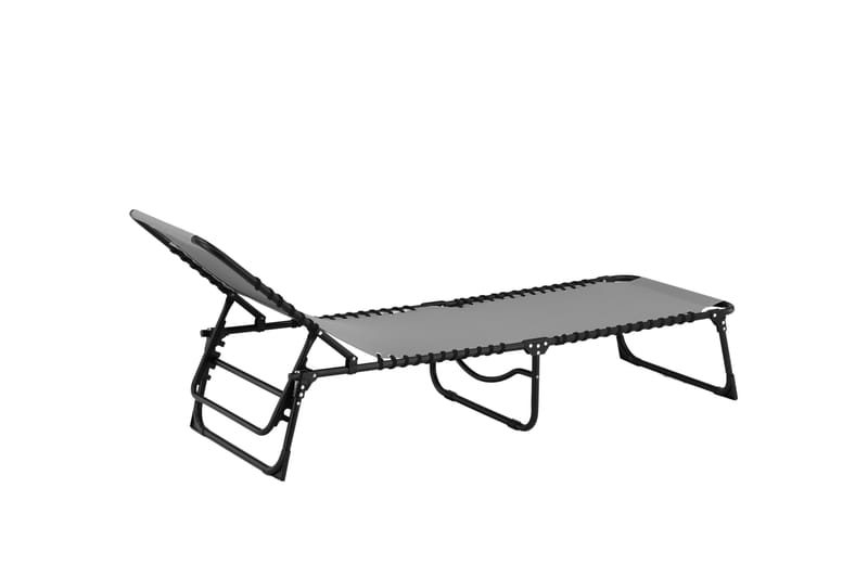 Majken Solstol 60x190 cm - Grå - Hagemøbler - Stoler & Lenestoler - Solstoler