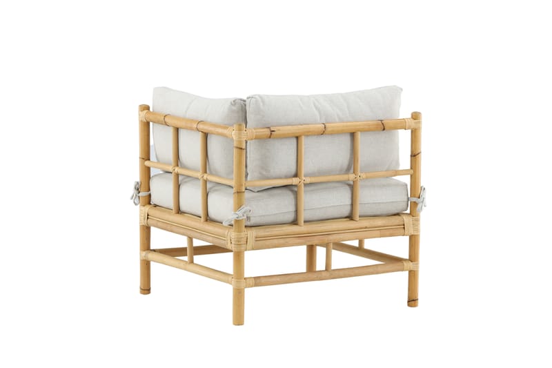 Cane Hjørnemodul - Beige - Hagemøbler - Loungemøbler - Moduler - Hjørnemodul hagesofa