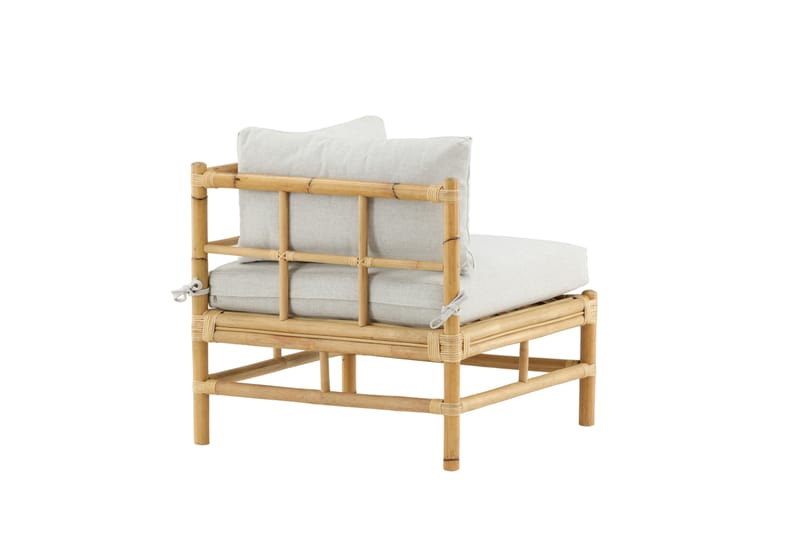 Cane Hjørnemodul - Beige - Hagemøbler - Loungemøbler - Moduler - Hjørnemodul hagesofa