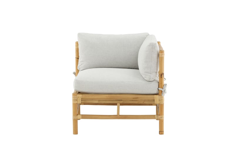 Cane Hjørnemodul - Beige - Hagemøbler - Loungemøbler - Moduler - Hjørnemodul hagesofa