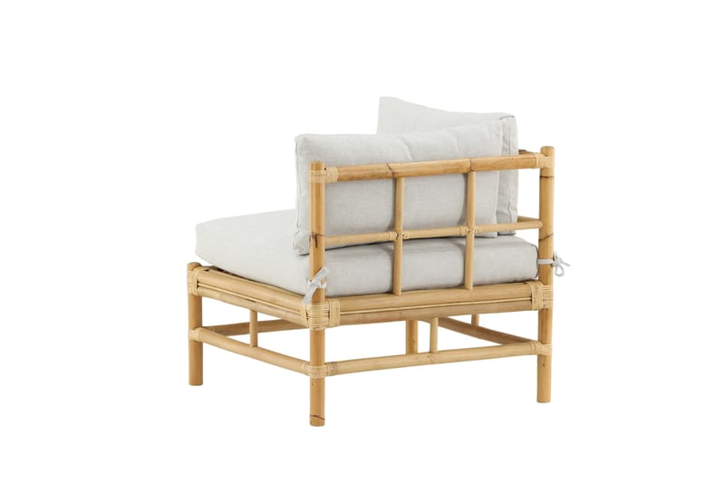 Cane Hjørnemodul - Beige - Hagemøbler - Loungemøbler - Moduler - Hjørnemodul hagesofa