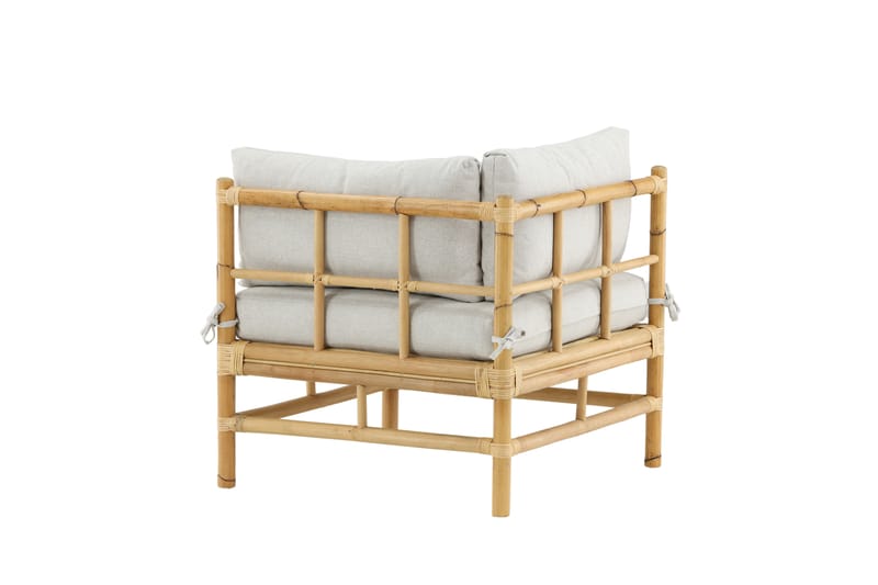 Cane Hjørnemodul - Beige - Hagemøbler - Loungemøbler - Moduler - Hjørnemodul hagesofa