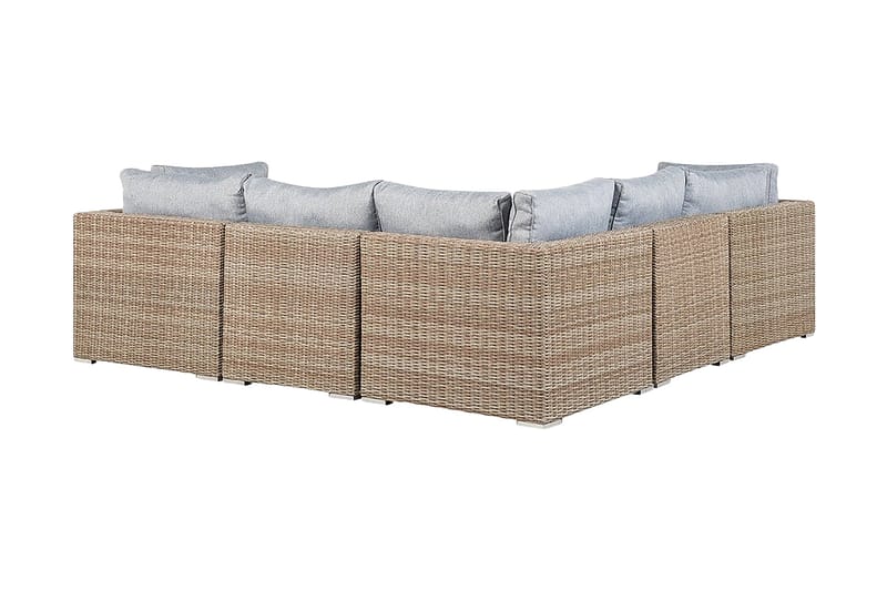 Contare Loungegruppe 240 cm - Brun - Hagemøbler - Loungemøbler - Loungesett