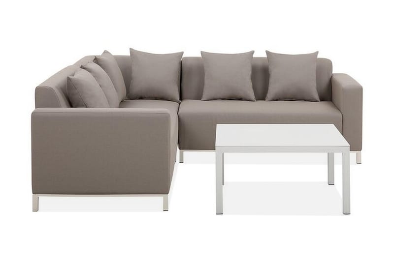 Madielyn Loungegruppe - Beige - Hagemøbler - Loungemøbler - Loungesett