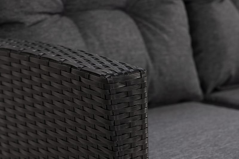 James Høyre - Svart - Lounge sofa - Utesofa