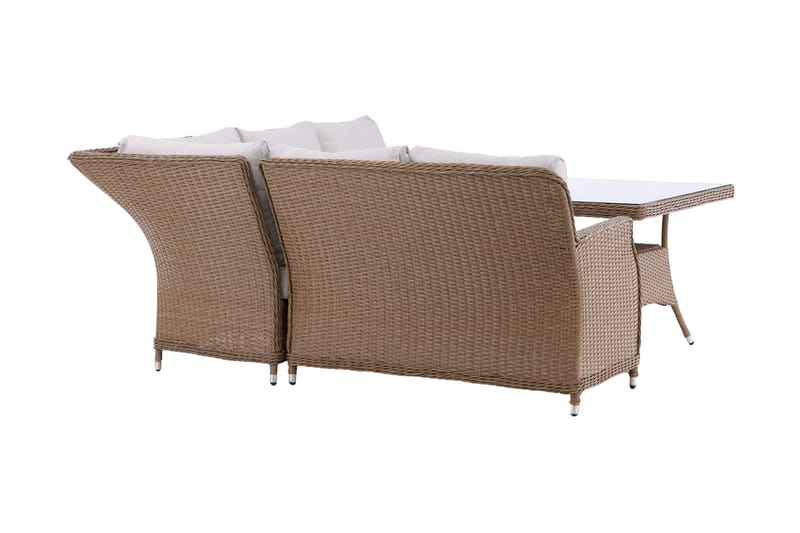 Vikelund Hjørnesofa - Natur - Hagemøbler - Loungemøbler - Lounge sofa