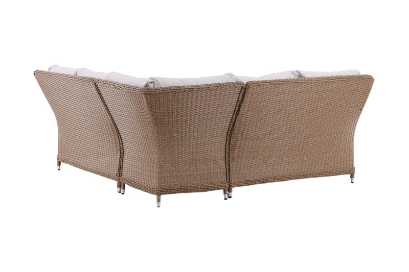 Vikelund Hjørnesofa - Natur - Hagemøbler - Loungemøbler - Lounge sofa