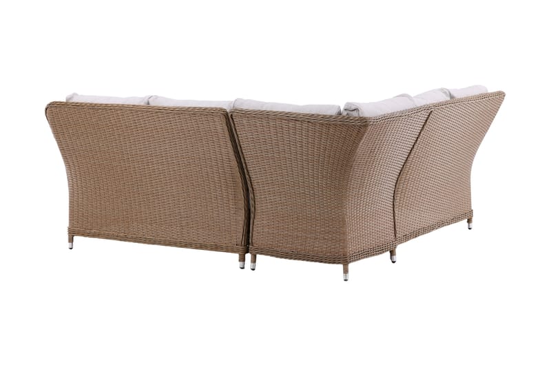 Vikelund Hjørnesofa - Natur - Hagemøbler - Loungemøbler - Lounge sofa