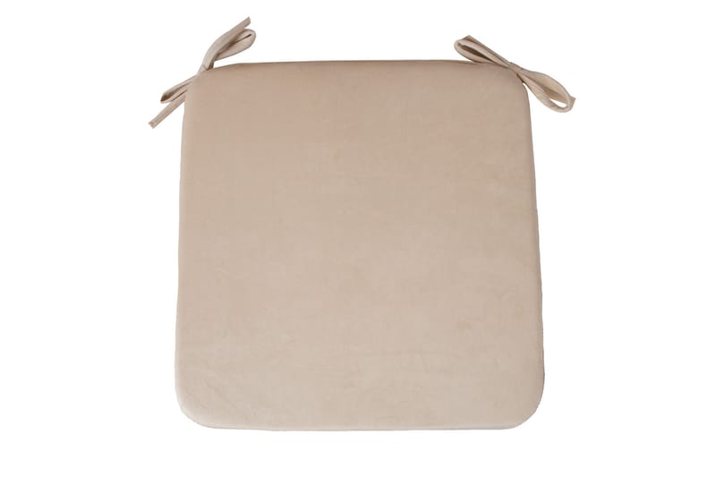 Velvet Sittepute 39x39x25 cm Beige - Hagemøbler - Puter - Sitteputer