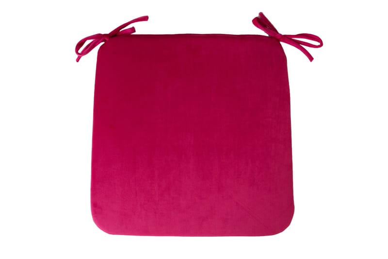 Velvet Sittepute 39x39x25 cm Rosa - Hagemøbler - Puter - Sitteputer