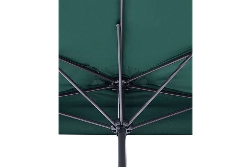 Carleton Parasol 100x100 cm - Grønn/Svart - Hagemøbler - Solbeskyttelse - Parasoller