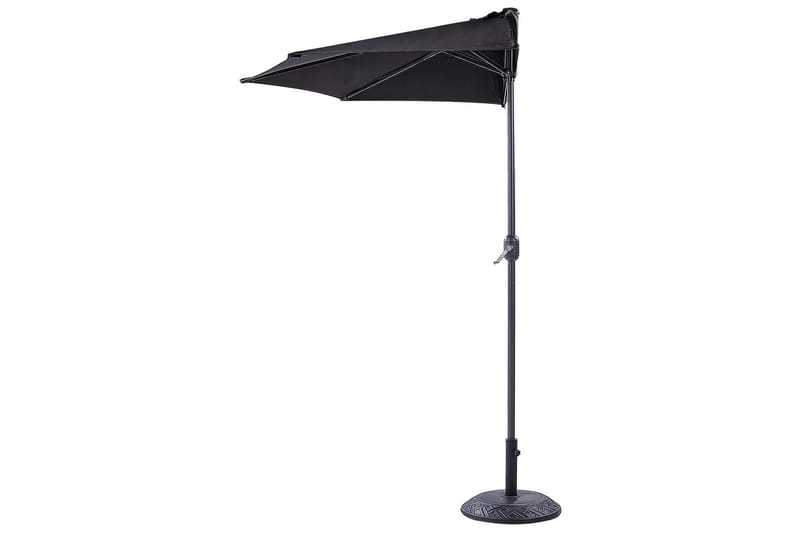 Carleton Parasol 100x100 cm - Svart - Hagemøbler - Solbeskyttelse - Parasoller