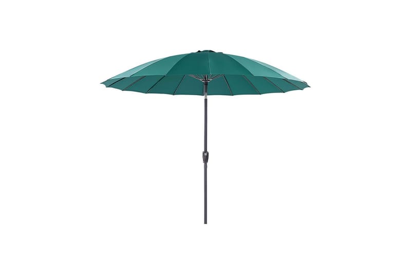 Faenza Parasol 255 cm - Grønn/Svart - Hagemøbler - Solbeskyttelse - Parasoller