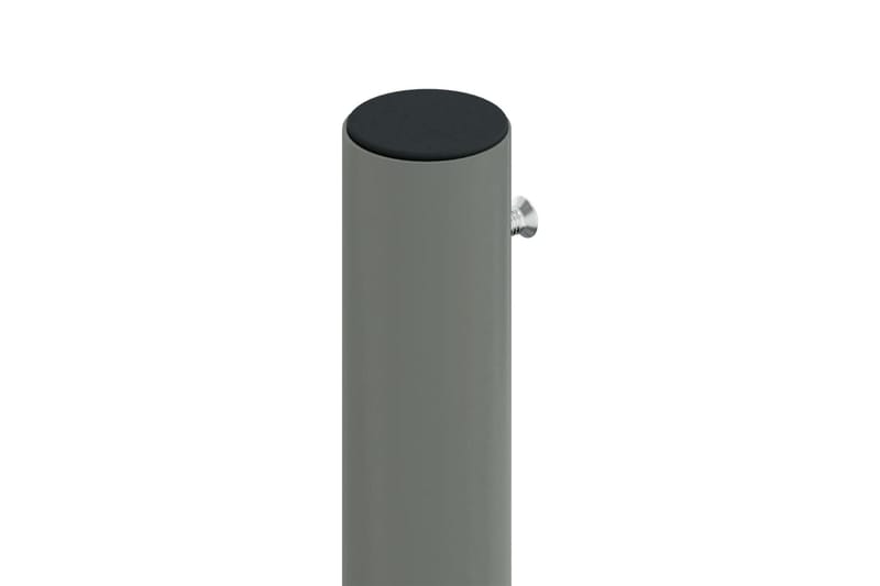 Uttrekkbar sidemarkise antrasitt 117x1200 cm - Antrasittgrå - Balkongmarkise - Markiser - Sidemarkise - Balkongbeskyttelse