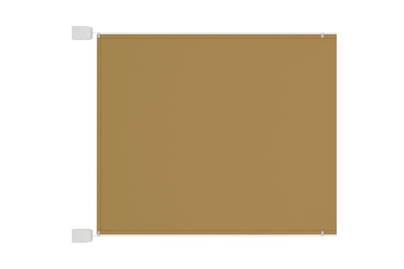 Vertikal markise beige 60x360 cm oxford stoff - Beige - Vindusmarkise - Markiser - Solbeskyttelse vindu