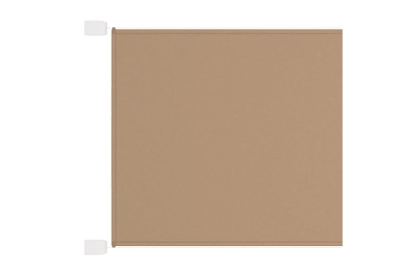 Vertikal markise gråbrun 100x270 cm oxford stoff - Taupe - Vindusmarkise - Markiser - Solbeskyttelse vindu