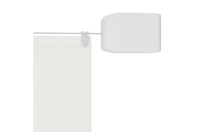 Vertikal markise hvit 100x270 cm oxford stoff - Hvit - Vindusmarkise - Markiser - Solbeskyttelse vindu