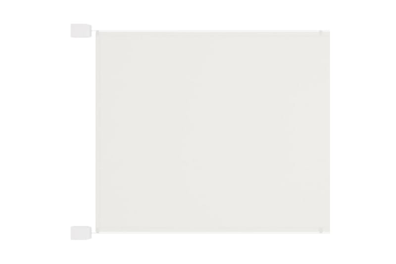 Vertikal markise hvit 100x270 cm oxford stoff - Hvit - Vindusmarkise - Markiser - Solbeskyttelse vindu