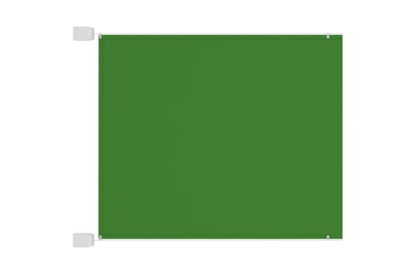 Vertikal markise lysegrønn 100x800 cm oxford stoff - grønn - Vindusmarkise - Markiser - Solbeskyttelse vindu