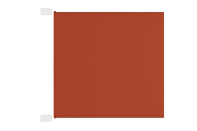 Vertikal markise terrakotta 100x270 cm oxford stoff - Rød - Vindusmarkise - Markiser - Solbeskyttelse vindu