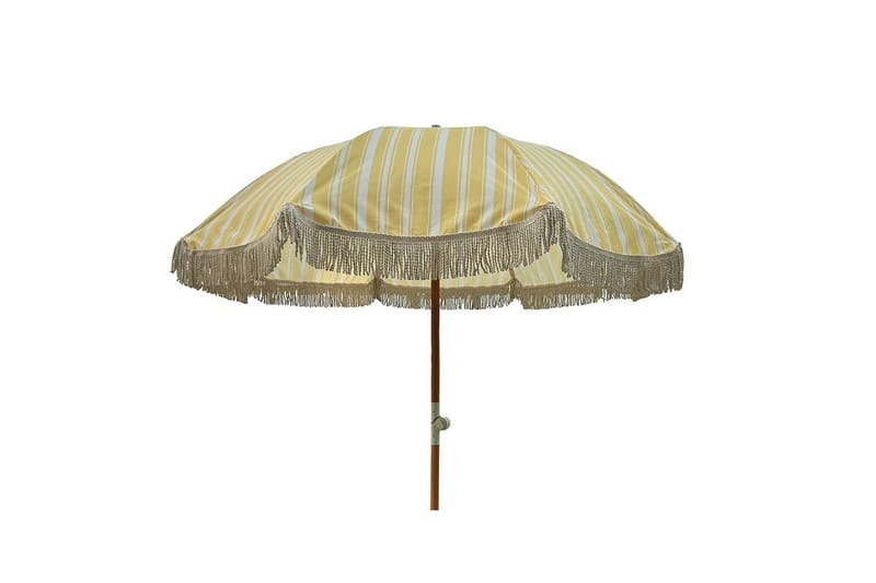 Parasol Hillerstorp Parasoll 200 cm Gul - Gul - Hagemøbler - Solbeskyttelse - Parasoller - Balkongparasoll