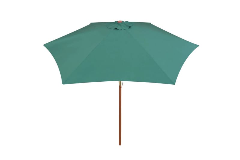 Parasoll 270x270 cm trestang grønn - Grønn - Hagemøbler - Solbeskyttelse - Parasoller