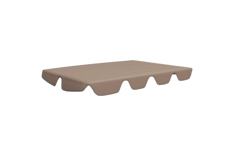 Erstatningsbaldakin hagehuske 150/130x70/105cm 270g/m² - Taupe - Hagemøbler - Solbeskyttelse - Paviljonger - Paviljongtak