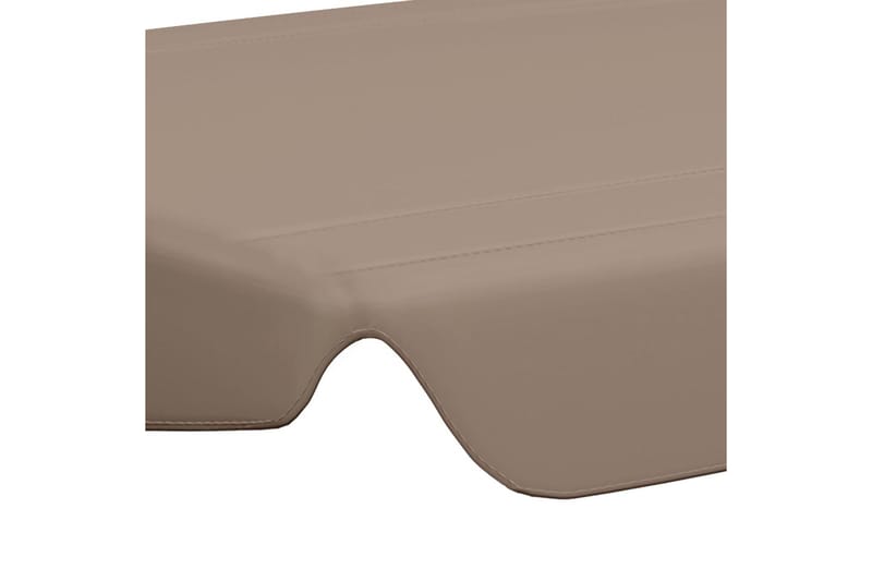 Erstatningsbaldakin hagehuske 150/130x70/105cm 270g/m² - Taupe - Hagemøbler - Solbeskyttelse - Paviljonger - Paviljongtak