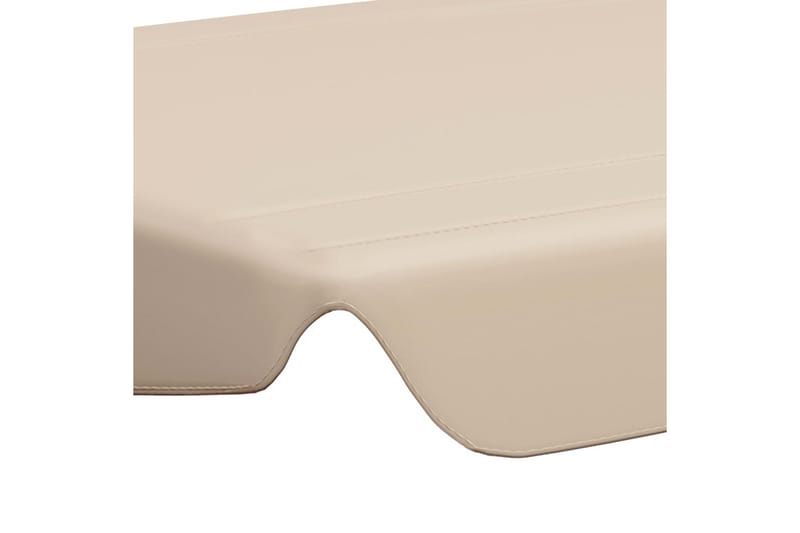 Erstatningsbaldakin hagehuske 150/130x70/105 cm 270 g/m² - Beige - Hagemøbler - Solbeskyttelse - Paviljonger - Paviljongtak