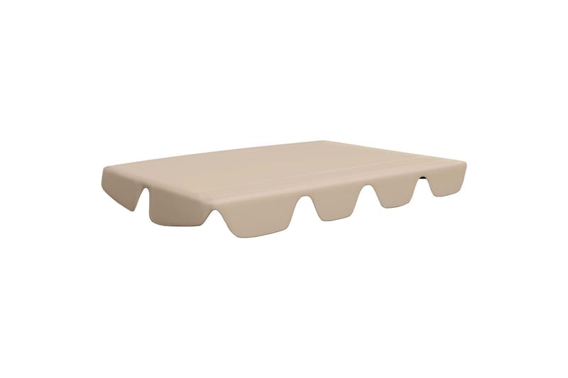 Erstatningsbaldakin hagehuske 150/130x70/105 cm 270 g/m² - Beige - Hagemøbler - Solbeskyttelse - Paviljonger - Paviljongtak