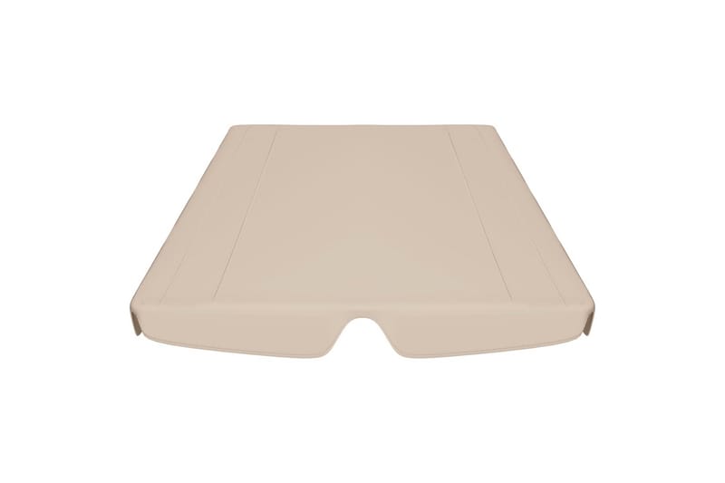 Erstatningsbaldakin hagehuske 150/130x70/105 cm 270 g/m² - Beige - Hagemøbler - Solbeskyttelse - Paviljonger - Paviljongtak