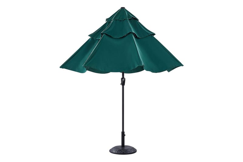 Roblin Parasol 285x285 cm - Grønn/Svart - Hagemøbler - Solbeskyttelse - Parasoller