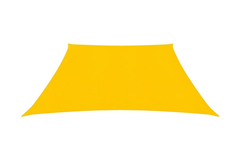 Solseil 160 g/m² gul 3/4x2 m HDPE - Gul - Hagemøbler - Solbeskyttelse - Solseil