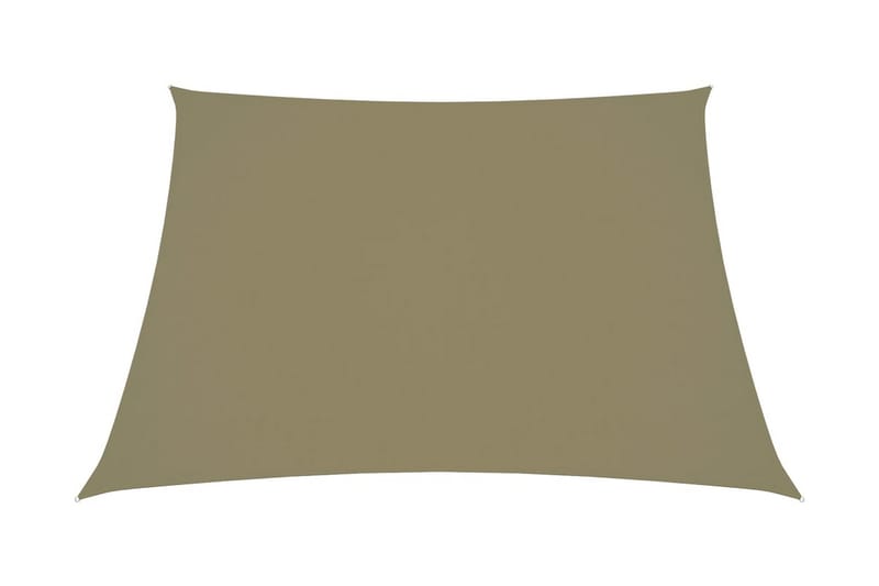 Solseil oxfordstoff firkantet 7x7 m beige - Beige - Hagemøbler - Solbeskyttelse - Solseil