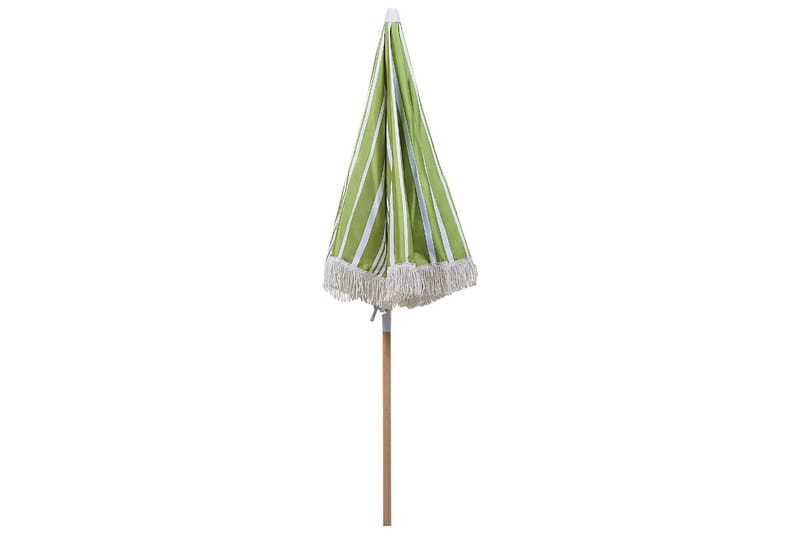 Teulon Parasol 150 cm - Hvit/Lys Brun - Hagemøbler - Solbeskyttelse - Parasoller