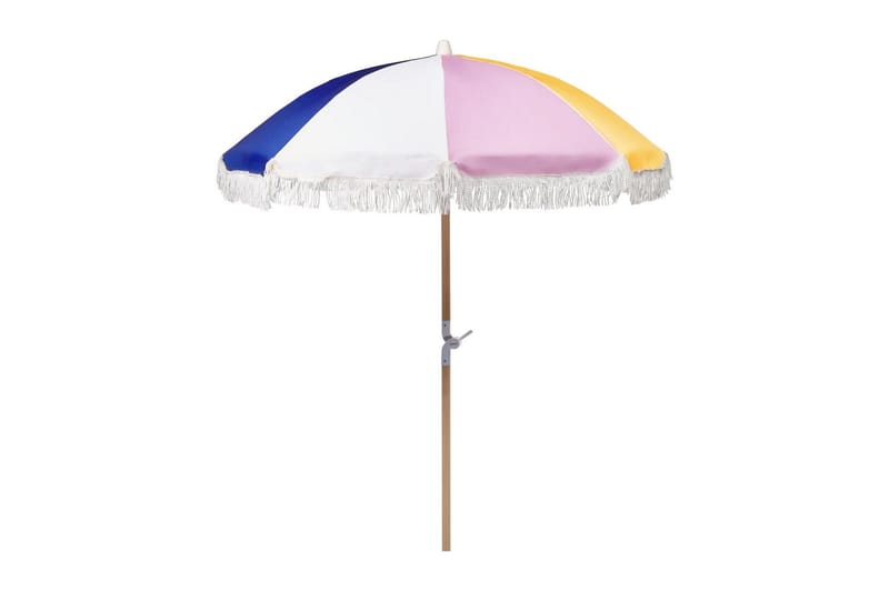 Teulon Parasol 150 cm - Gul/Rosa/Blå/Hvit/Lysebrun - Parasoller