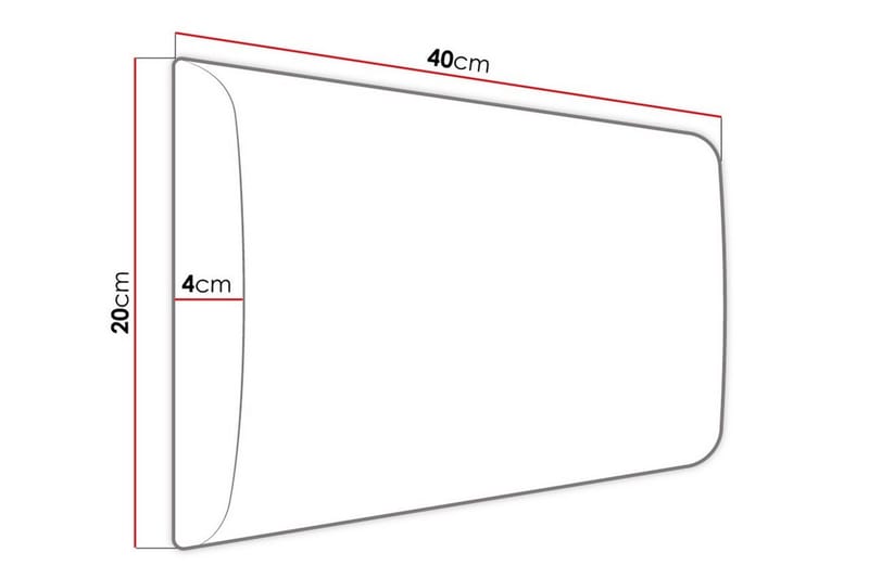 Zaratuz Veggpanel 20x40 cm - Mørkegrå - Hus & oppussing - Bygg - Gulv, vegg & tak - Gulv & veggkledning - Veggpanel & panelplate